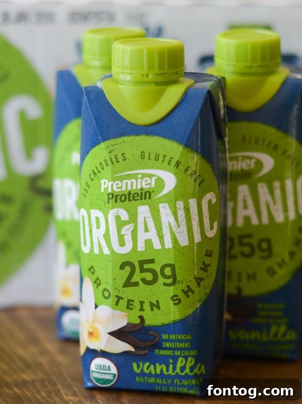 Boost Protein with Premier Protein Organic Shakes #PremierProtein AD