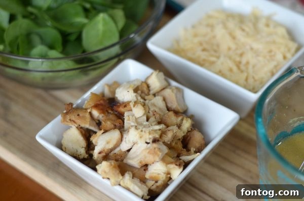 Chicken Caesar Pasta Salad #BarillaPlus AD