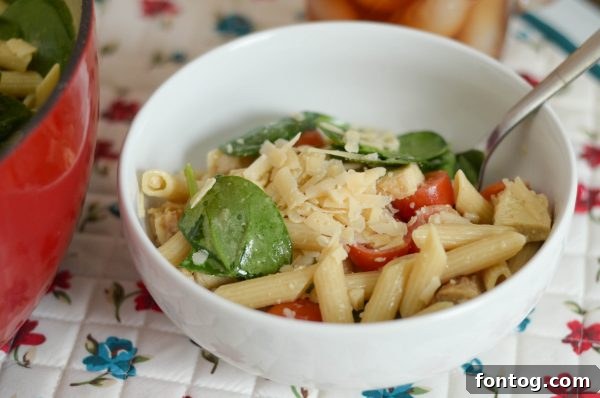 Chicken Caesar Pasta Salad #BarillaPlus AD