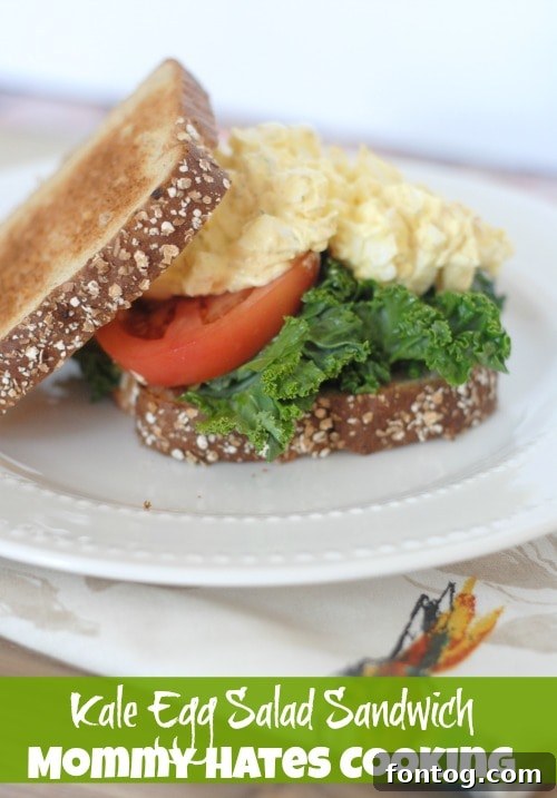 Fresh Kale Egg Salad served on crisp lettuce leaves.