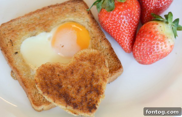 Classic Eggs in a Basket breakfast idea