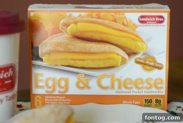 Quick and Easy Egg & Cheese Breakfast Sandwiches from Sandwich Bros.