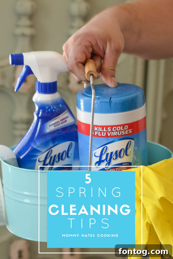 Transform your home with these 5 Spring Cleaning Tips and #EverydaySaves on Lysol, Finish, Woolite, and Air Wick products.