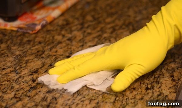Essential cleaning supplies gathered, ready to tackle spring cleaning tasks effectively.