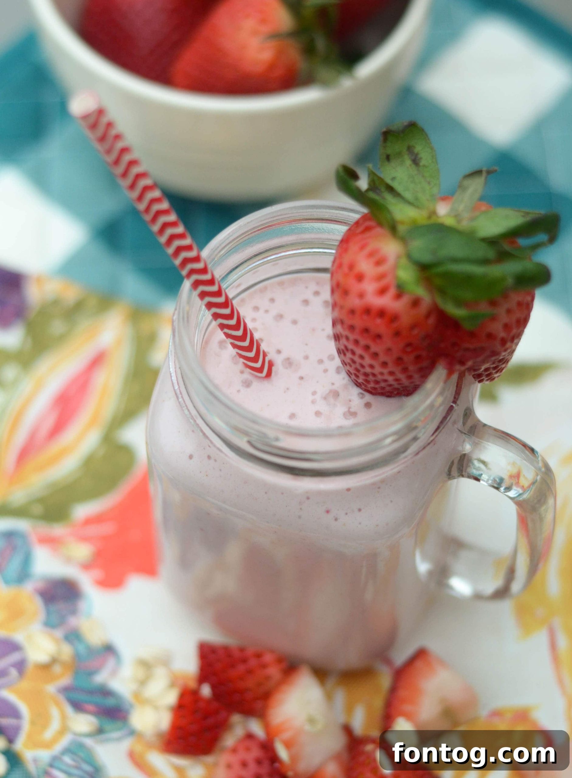 Prep Ahead Strawberry Smoothie