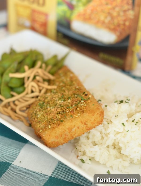 Orange Sesame Baked Cod with Balsamic Edamame 8 Orange Sesame Baked Cod & Balsamic Edamame