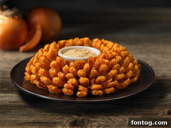 Outback Steakhouse's famous Bloomin' Onion appetizer