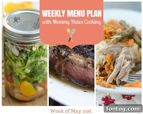 Weekly Menu Plan: Easy & Delicious Summer Family Dinners