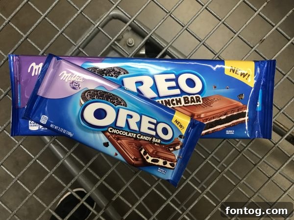 The impressive King Size MILKA OREO Chocolate Candy Bar – perfect for sharing! Find it at Walmart and enter to win a Giftcard! #TryOREOChocolate