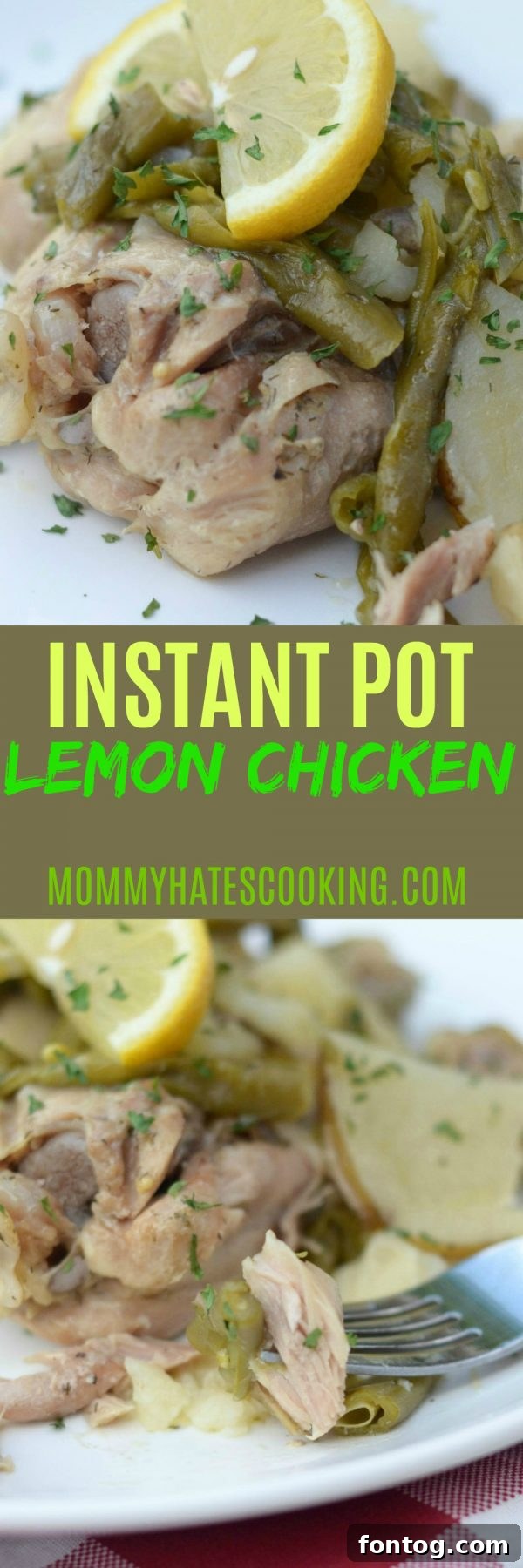 Easy Gluten-Free Instant Pot Lemon Pepper Chicken 2 INSTANT POT LEMON CHICKEN
