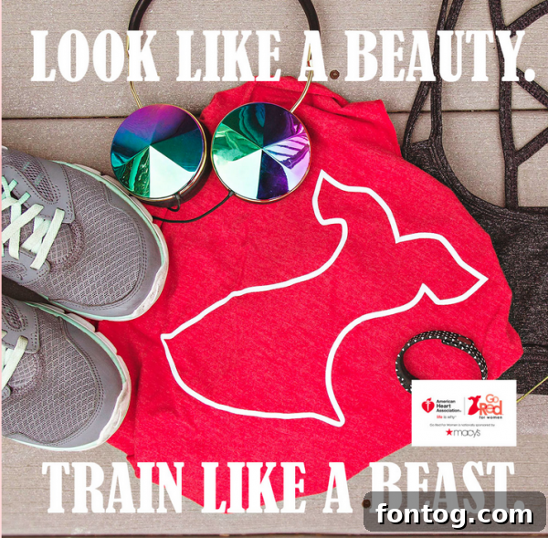 Go Red Get Fit with American Heart Association #GoRedGetFit AD