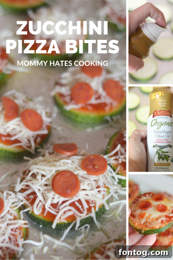 Delicious Zucchini Pizza Bites, perfect for a healthy school lunch or snack.
