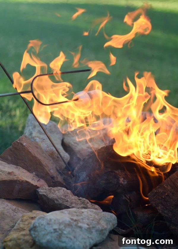Peanut Butter Cup S'mores in hand