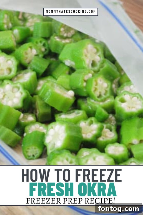 Effortless Okra Freezing 4 how to freeze fresh okra