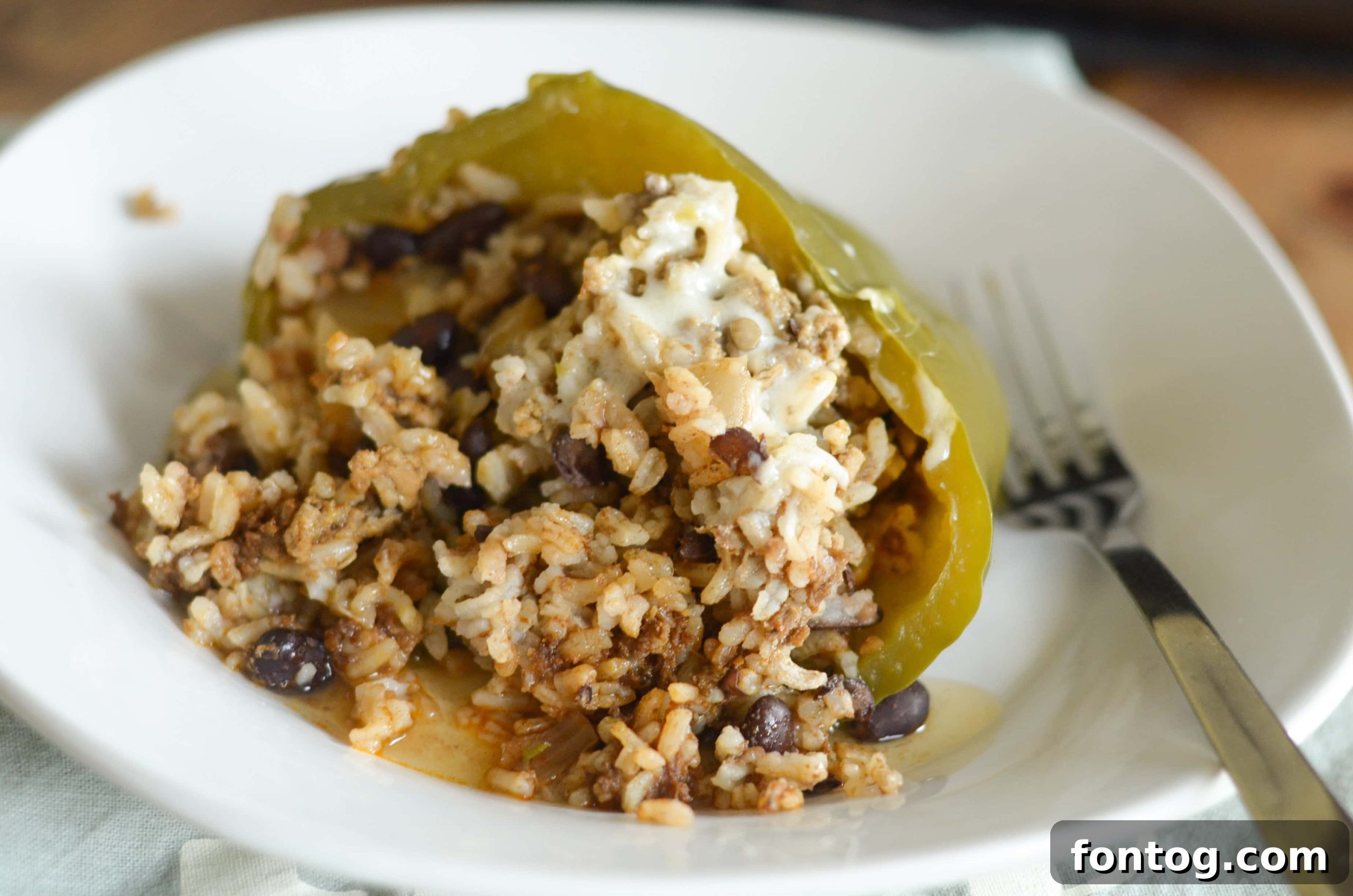 Slow Cooker Stuffed Peppers