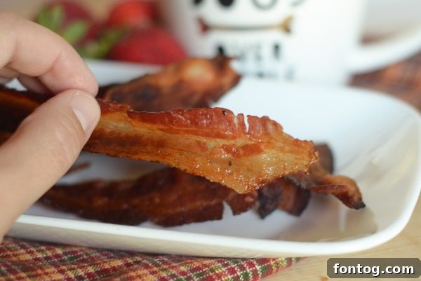 Perfectly Crispy Oven Bacon 4 Oven Baked Bacon