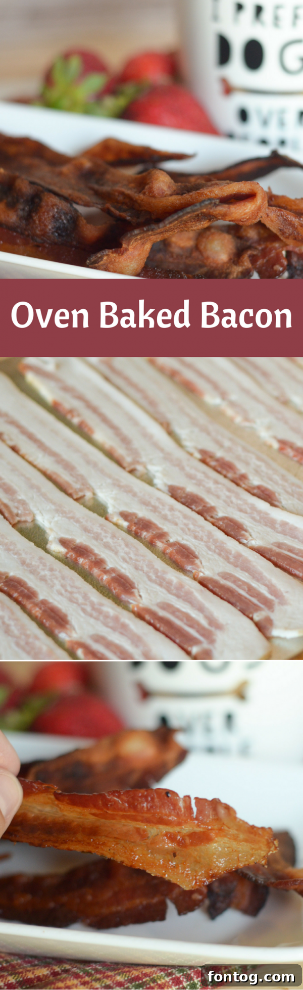 Perfectly Crispy Oven Bacon 7 Oven Baked Bacon