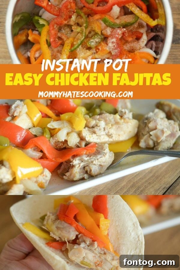 Effortless Instant Pot Chicken Fajitas 5 instant pot chicken fajitas