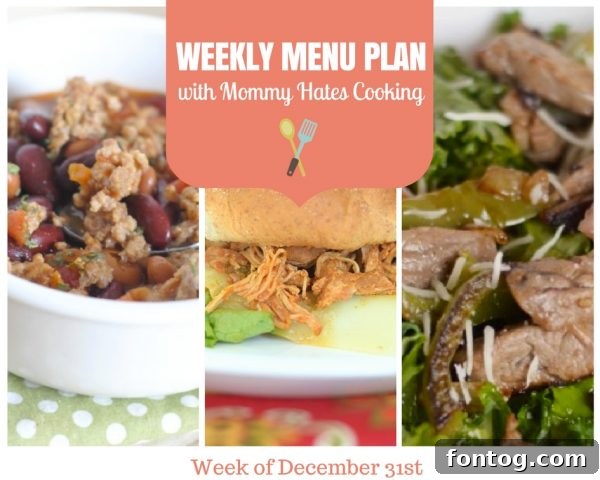 New Year's Weekly Meal Plan: Delicious and Easy Recipes for a Fresh Start
