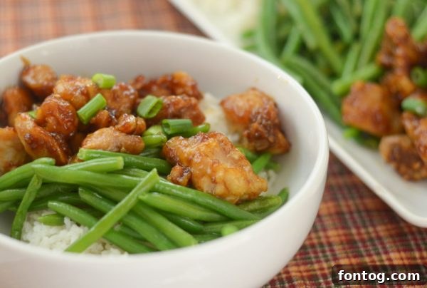Delicious Gluten-Free Honey Garlic Chicken ready for a family dinner