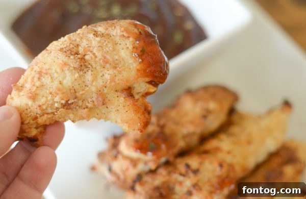 Air Fryer Chicken Tenders, perfectly seasoned and cooked