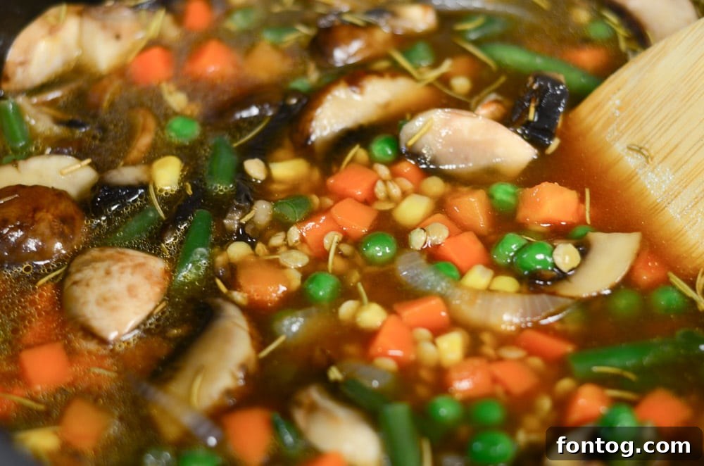 Fresh portobella mushrooms and diced onions ready for sautéing for the Shepherd's Pie filling.