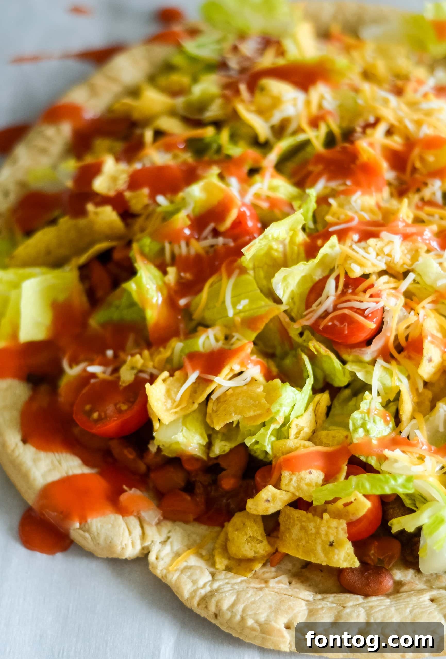 Taco Pizza: Deliciously Customizable (Gluten-Free Friendly) 7 Taco Pizza Recipe Image