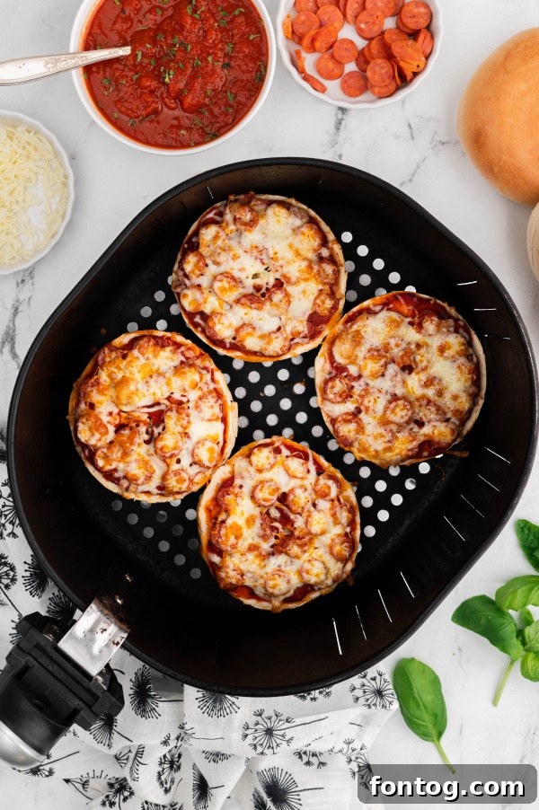 ninja foodi pizza bagels