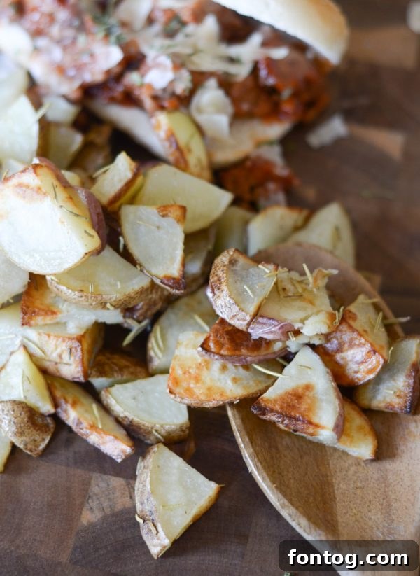 Air Fryer Roasted Potatoes with Rosemary