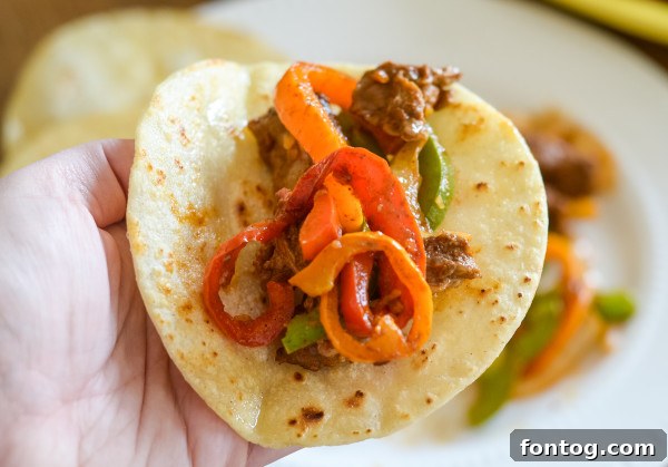 air fryer steak fajitas