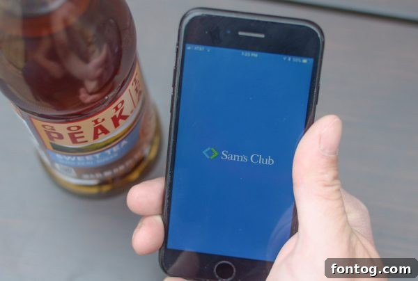 Gold Peak Sweet Tea cartons ready for a Sam's Club pickup