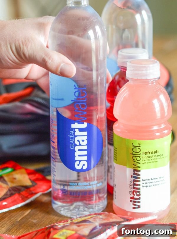 A family preparing a picnic basket, symbolizing the preparation for a delightful outdoor meal during a hike.
