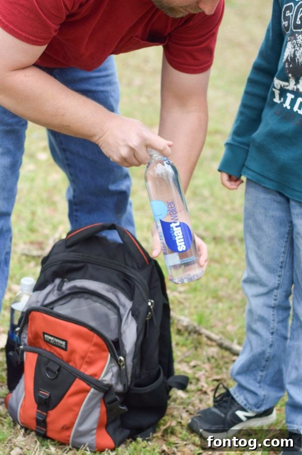 An illustrative image of a hiking checklist, highlighting the importance of preparedness for family outdoor trips.