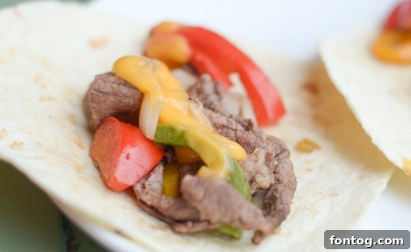 Delicious Air Fryer Steak Fajitas for a quick weeknight dinner, perfect for your weekly menu plan
