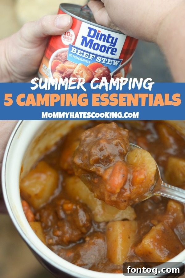 5 Summer Camping Essentials