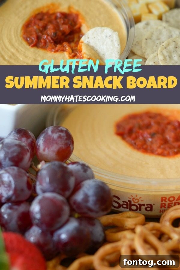 Easy Gluten Free Summer Snack Board
