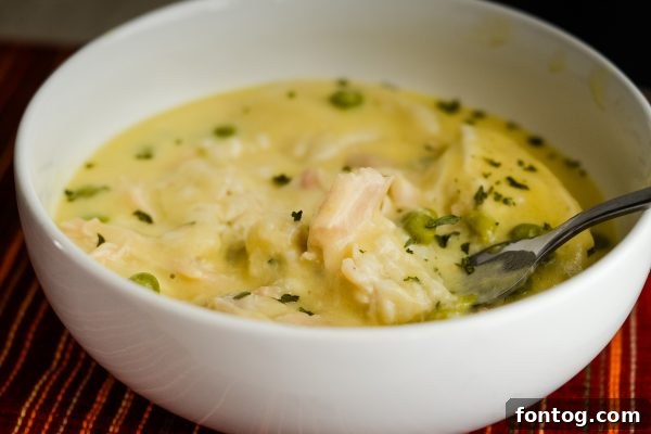 slow cooker chicken and dumplings with biscuits