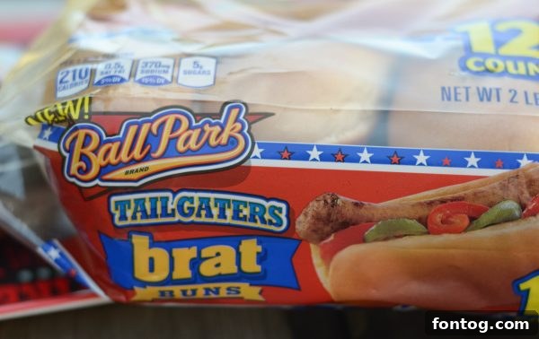 10 Summer Cookout Menu Staples for a Flawless Feast 7 Close-up of Ball Park Tailgaters Brat Buns, perfect for hot dogs and brats. #SummerCookout #MasterSummer
