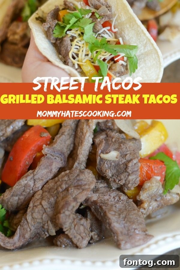 Balsamic Glazed Steak Street Tacos 9 Grilled Balsamic Steak Street Tacos
