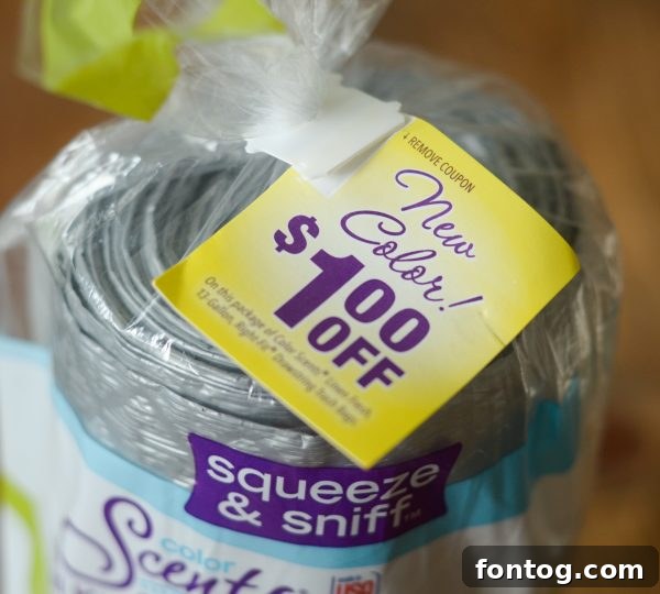 Color Scents: Stylish and Practical Trash Bags for Home Organization