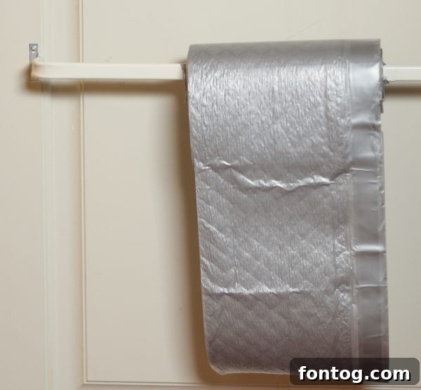 Utilizing Vertical Space for Trash Bag Storage