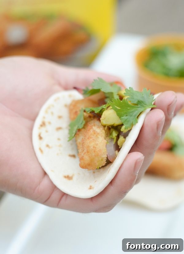 Crispy Fish Street Tacos served on a platter, ready to be enjoyed