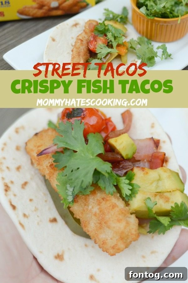 CRISPY FISH STREET TACOS recipe image