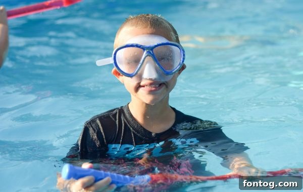 Summer Ice Pop Bash 5 A festive summer birthday celebration with a cake and joyful atmosphere