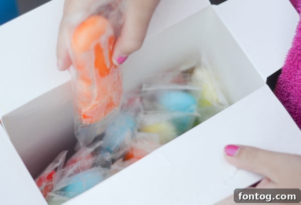 Summer Ice Pop Bash 7 A vibrant table setting for an ice pop party with drinks and snacks