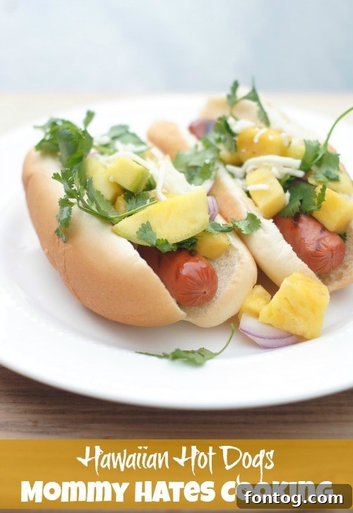 Hawaiian Hot Dogs recipe image