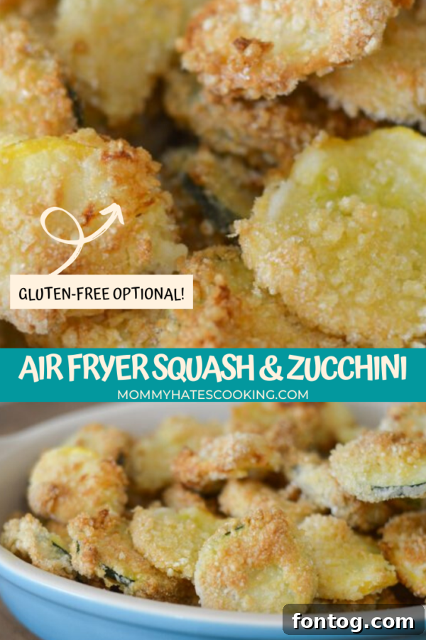 Air Fryer Fried Zucchini & Yellow Squash recipe overview