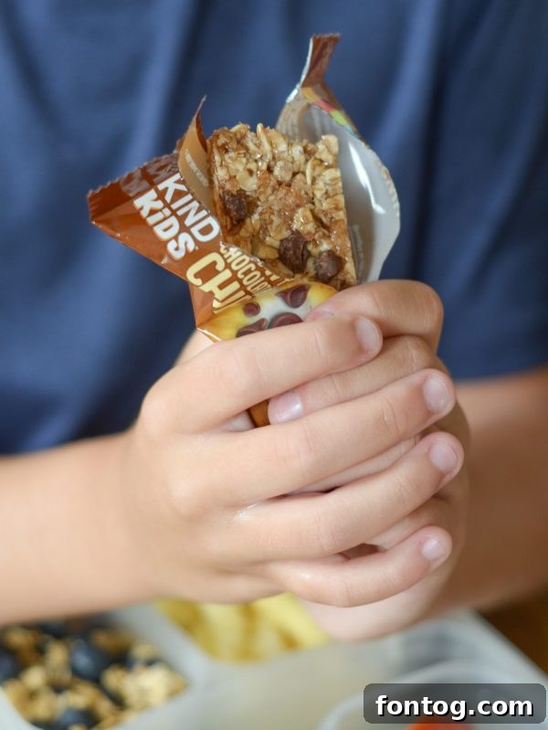 Back to School Lunches with KIND Kids™ Bars