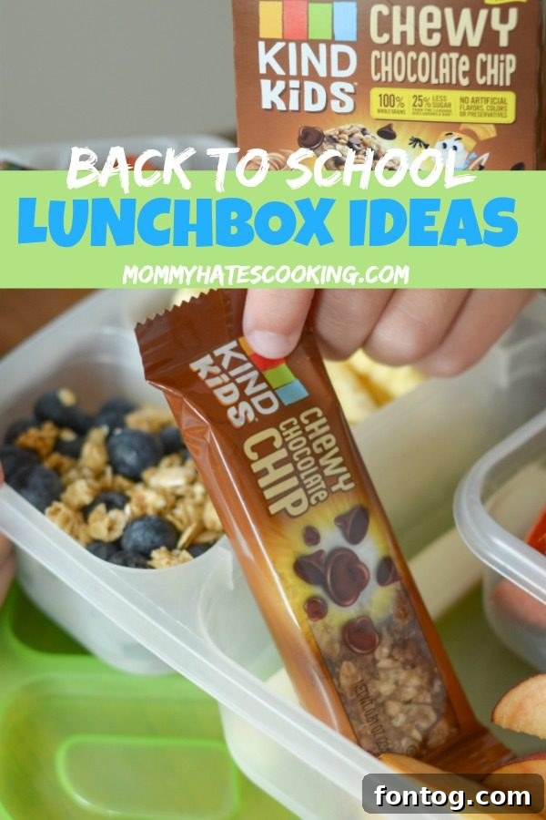 Back to School Lunches with KIND Kids™ Bars