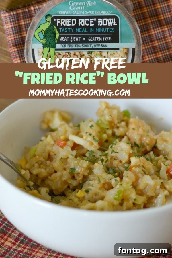 Wholesome Cauliflower Fried Rice with Green Giant Fresh 10 Cauliflower Fried Rice Green Giant Bowl: A Delicious & Quick Lunch